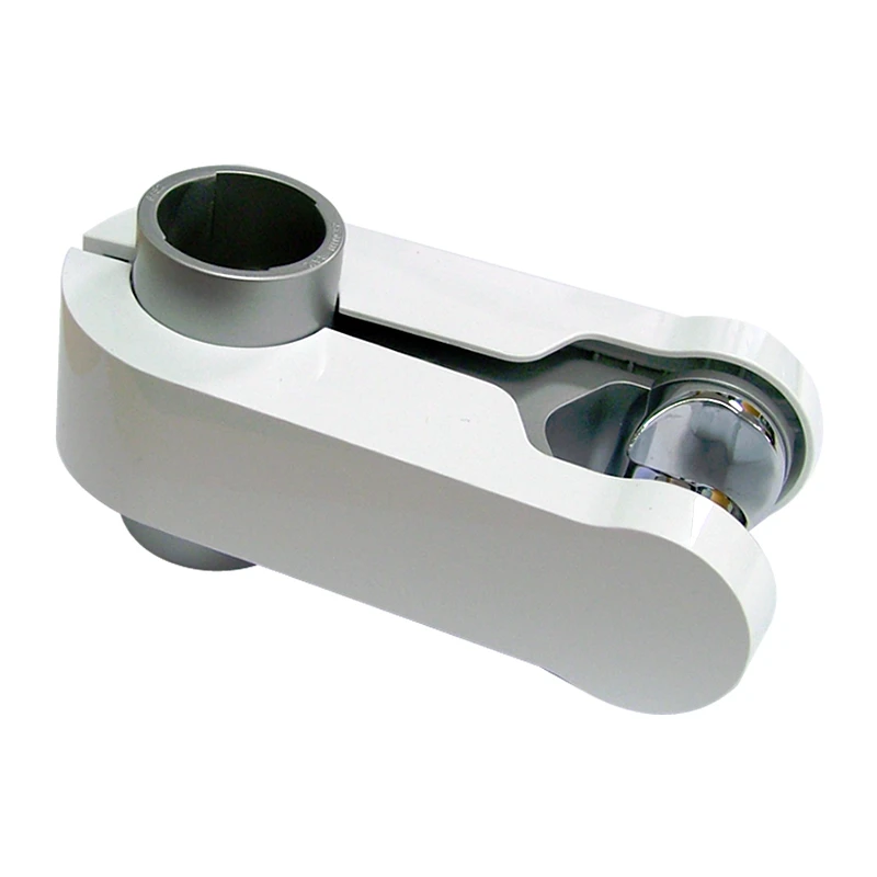 Aqualisa 25.4mm Pinch Grip Shower Head Holder - White 3 Aqualisa 25.4mm Pinch Grip Shower Head Holder - White