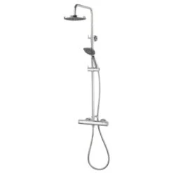 Aqualisa AQ Cool Touch Round Bar Mixer Shower - Chrome