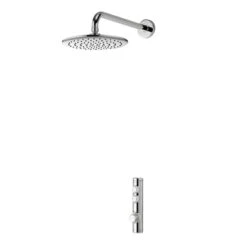 Aqualisa ISystem Concealed Digital Shower With Wall Fixed Shower Head - HP/Combi