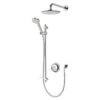 Aqualisa Quartz Concealed Digital Shower With Adjustable & Fixed Wall Shower Heads - Gravity Pumped -Home Bathroom aqualisa quartz concealed digital shower with adjustable and fixed wall shower heads gravity pumped qzd.a2.bv .dvfw .18