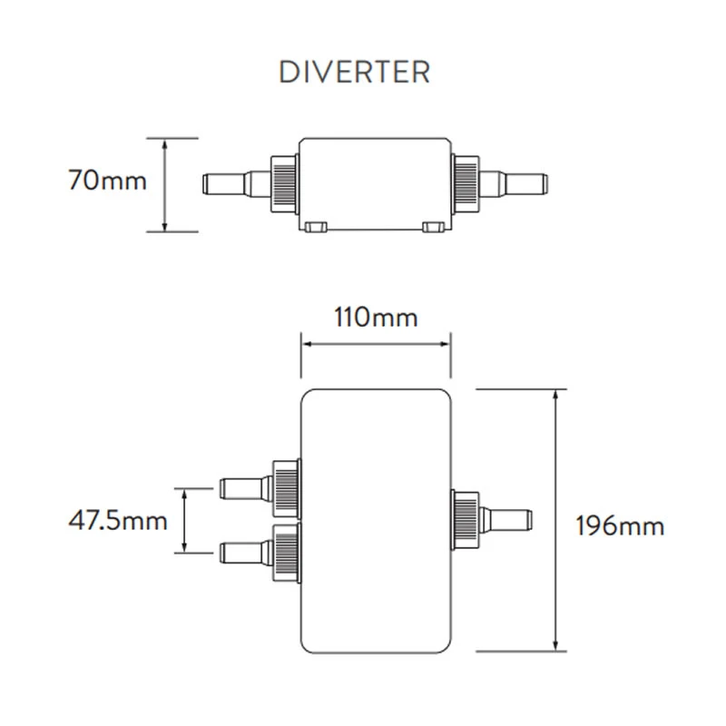 Aqualisa Quartz Concealed Digital Shower With Adjustable & Fixed Wall Shower Heads - Gravity Pumped 5 Aqualisa Quartz Concealed Digital Shower With Adjustable & Fixed Wall Shower Heads - Gravity Pumped - Image 3