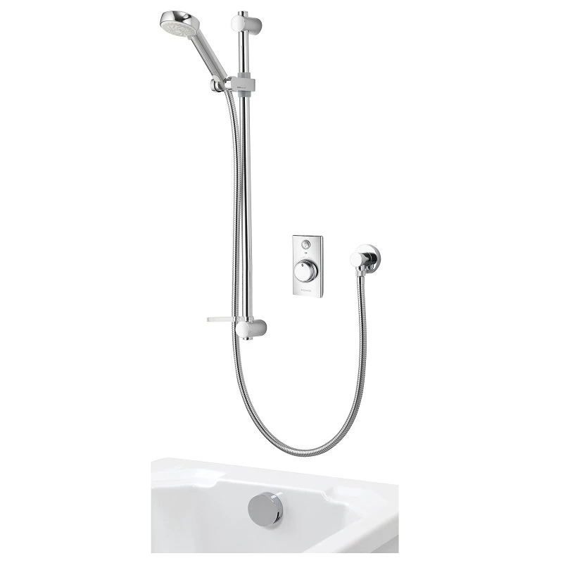 Aqualisa Visage Q Digital Smart Shower Concealed Adjustable With Bath - High Pressure/Combi 3 Aqualisa Visage Q Digital Smart Shower Concealed Adjustable With Bath - High Pressure/Combi