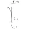 Aqualisa Visage Q Digital Smart Shower Concealed Dual With Wall Head - Gravity Pumped -Home Bathroom aqualisa visage q digital smart shower concealed dual with wall head gravity pumped vsq.a2.bv .dvfw .20