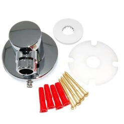 Aqualisa Wall Outlet Assembly - Chrome 8 Aqualisa Wall Outlet Assembly - Chrome -Home Bathroom aqualisa wall outlet assembly chrome 901528 2