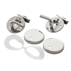 Armitage Shanks Contour 21 Normal Seat And Cover Hinge Set - Chrome