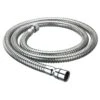Bristan 1.25m Cone To Nut Shower Hose - 8mm Bore - Chrome