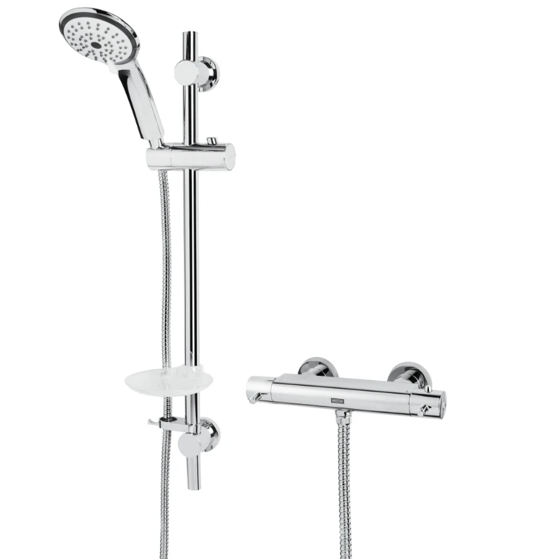 Bristan Prism Safe Touch Bar Shower With Adjustable Kit & Fast Fit Fixings 3 Bristan Prism Safe Touch Bar Shower With Adjustable Kit & Fast Fit Fixings