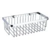 Bristan Small Wall Fixed Wire Basket - Chrome -Home Bathroom bristan small wall fixed wire basket chrome comp bask03 c