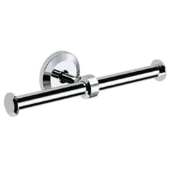 Bristan Solo Double Toilet Roll Holder - Chrome