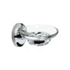 Bristan Solo Glass Soap Dish - Chrome 2 Bristan Solo Glass Soap Dish - Chrome -Home Bathroom bristan solo glass soap dish chrome so dish c
