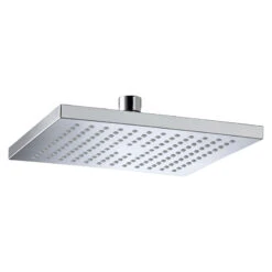 Bristan Square ABS Fixed Head - 200mm - Chrome