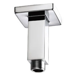 Bristan Square Ceiling Fed Shower Arm - 75mm - Chrome