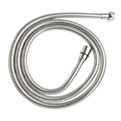 Croydex 1.5m - 2m Reinforced Stainless Steel Stretch Hose
