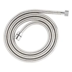 Croydex 1.75m Reinforced Stainless Steel Shower Hose - Chrome