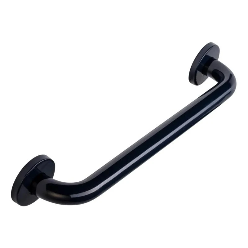Croydex 450mm Stainless Steel Straight Grab Bar - Blue 3 Croydex 450mm Stainless Steel Straight Grab Bar - Blue