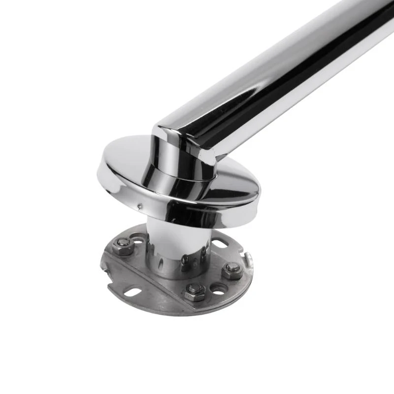 Croydex 600mm Modern Stainless Steel Angled Grab Bar - Chrome 4 Croydex 600mm Modern Stainless Steel Angled Grab Bar - Chrome - Image 2