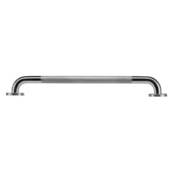 Croydex 600mm Stainless Steel Grab Bar With Anti-Slip Grip - Chrome -Home Bathroom croydex 600mm stainless steel grab bar with anti slip grip chrome ap500741 2