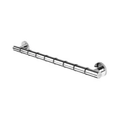 Croydex 680mm Grab 'N' Grip Straight Grab Bar - Chrome