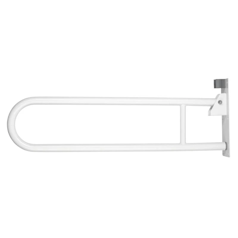 Croydex 850mm Fold Away Hand Rail - White 4 Croydex 850mm Fold Away Hand Rail - White - Image 2