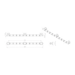 Croydex 890mm Grab 'N' Grip Straight Grab Bar - Chrome -Home Bathroom croydex 890mm grab n grip straight grab bar chrome ap530841 1