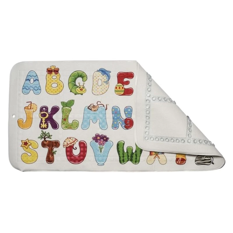 Croydex ABC Bath Mat - Multi Coloured 4 Croydex ABC Bath Mat - Multi Coloured - Image 2