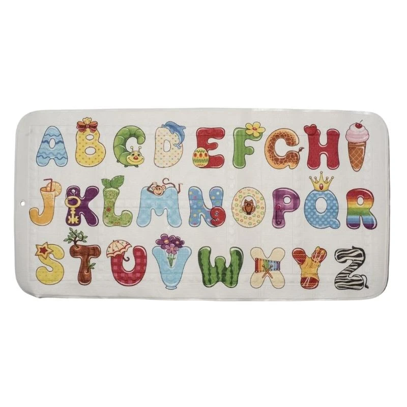 Croydex ABC Bath Mat - Multi Coloured 3 Croydex ABC Bath Mat - Multi Coloured