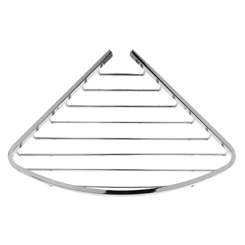 Croydex Aluminium Corner Basket - Chrome 5 Croydex Aluminium Corner Basket - Chrome - Image 3