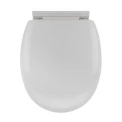 Croydex Anti-Bac Polyproplylene Toilet Seat - White