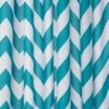 Croydex Aqua Chevron Textile Shower Curtain