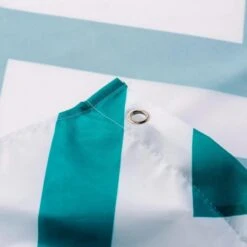 Croydex Aqua Chevron Textile Shower Curtain 9 Croydex Aqua Chevron Textile Shower Curtain -Home Bathroom croydex aqua chevron textile shower curtain af290416h 3