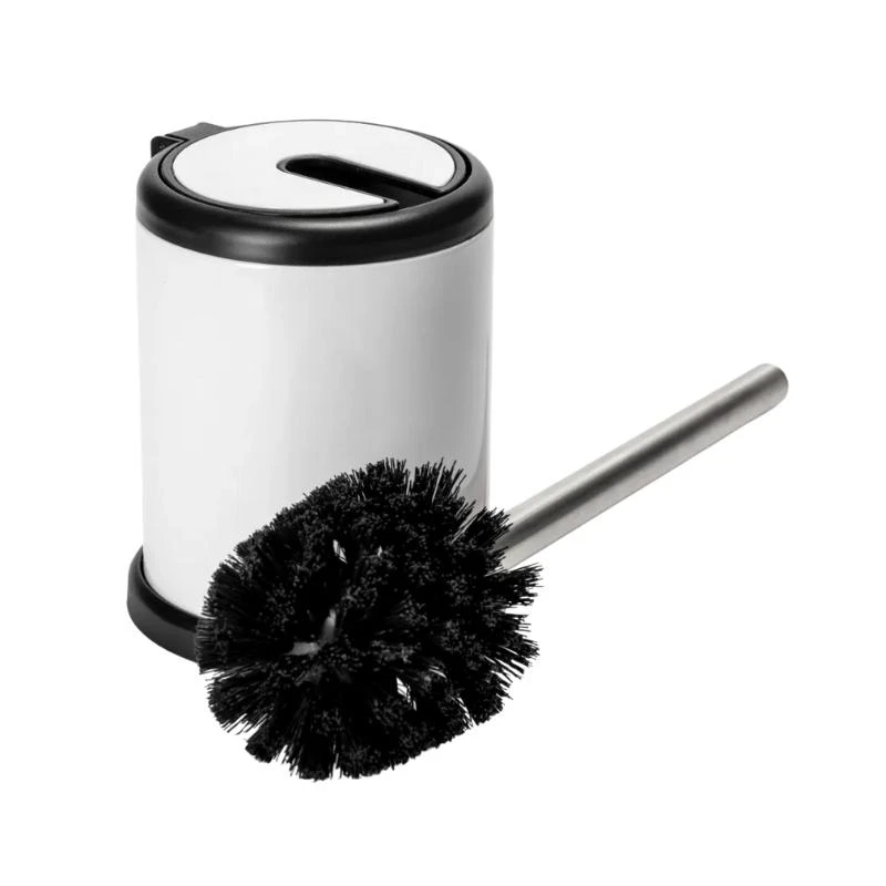 Croydex Auto Closing Toilet Brush And Holder - Chrome 5 Croydex Auto Closing Toilet Brush And Holder - Chrome - Image 3