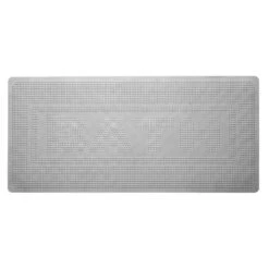 Croydex 'BATH' Rubber Bath Mat - Grey