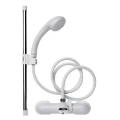 Croydex Bath Shower Mixer Set - White
