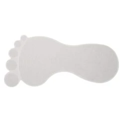 Croydex Big Foot Rubber Bath Mat - White