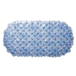 Croydex Bubbles Bath Mat - Blue