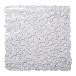 Croydex Bubbles Shower Mat - Clear