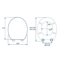 Croydex Canada Toilet Seat - White 9 Croydex Canada Toilet Seat - White -Home Bathroom croydex canada toilet seat white wl401022h 3