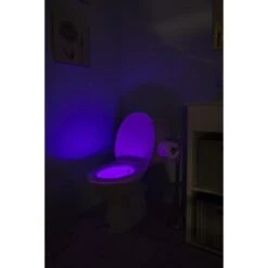 Croydex Colour Changing Toilet Pan Night Light - White -Home Bathroom croydex colour changing toilet pan night light white aj100122e 2