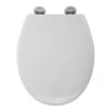 Croydex Constance Flexi-Fix Toilet Seat - White -Home Bathroom croydex constance flexi fix toilet seat white wl601722h