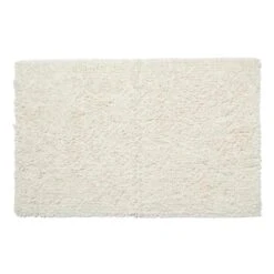 Croydex Cream Cotton Bathroom Mat