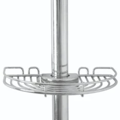 Croydex Easy Fit Shower Riser Rail Soap Basket - Chrome 7 Croydex Easy Fit Shower Riser Rail Soap Basket - Chrome -Home Bathroom croydex easy fit shower riser rail soap basket chrome qm261441 2