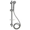 Croydex Essentials Three Function Shower Set - Set Of 3 - Chrome