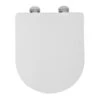 Croydex Eyre Flexi-Fix Toilet Seat - White