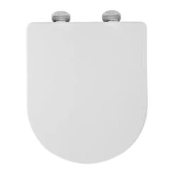 Croydex Eyre Flexi-Fix Toilet Seat - White