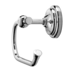 Croydex Flexi-Fix 1919 Range Toilet Roll Holder - Chrome -Home Bathroom croydex flexi fix 1919 range toilet roll holder chrome qm301141 2