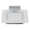 Croydex Flexi-Fix Cheadle Soap Dish And Holder - Chrome Plated And Toughened Frosted Glass 2 Croydex Flexi-Fix Cheadle Soap Dish And Holder - Chrome Plated And Toughened Frosted Glass -Home Bathroom croydex flexi fix cheadle soap dish and holder chrome plated and toughened frosted glass qm511941