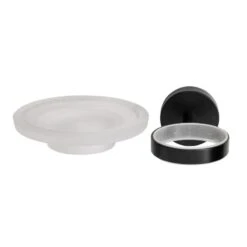 Croydex Flexi-Fix Epsom Black Soap Dish And Holder 8 Croydex Flexi-Fix Epsom Black Soap Dish And Holder -Home Bathroom croydex flexi fix epsom black soap dish and holder qm481921 2
