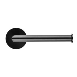 Croydex Flexi-Fix Epsom Black Toilet Roll Holder