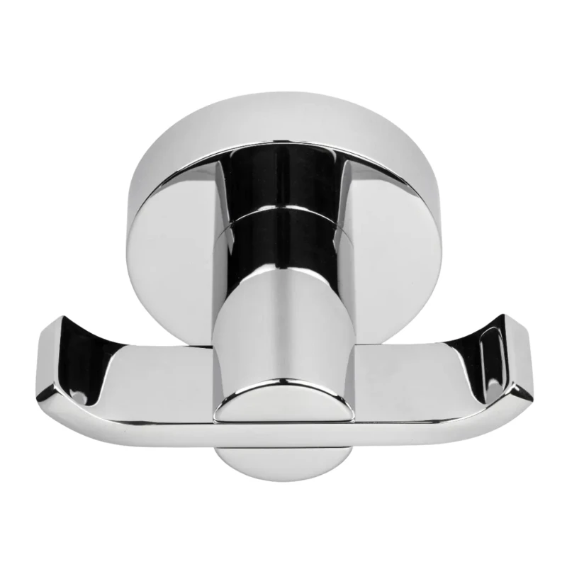 Croydex Flexi-Fix Metra Double Robe Hook - Chrome 5 Croydex Flexi-Fix Metra Double Robe Hook - Chrome - Image 3