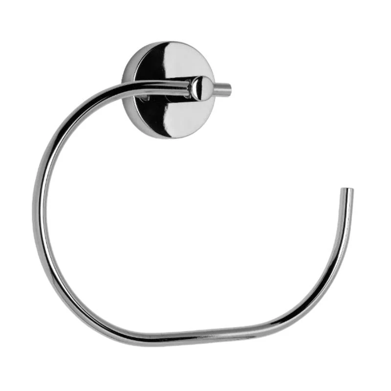 Croydex Flexi-Fix Pendle Towel Ring - Chrome 4 Croydex Flexi-Fix Pendle Towel Ring - Chrome - Image 2